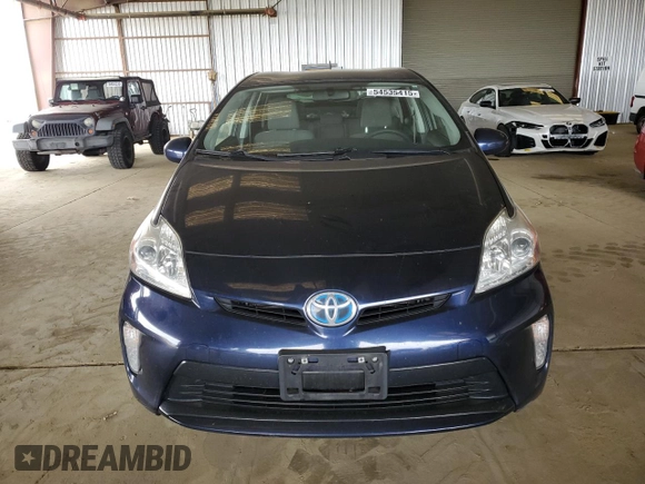 2013 Toyota Prius One with VIN JTDKN3DU3D0355257, listed as a Copart auction lot 54535415 with 118,816 mi miles and Salvage Title. Bid and sale history available at carsss.com. Image 5.