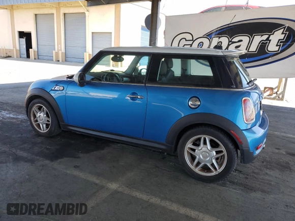 2007 MINI Hardtop S z VIN WMWMF73587TL91078, wystawiony jako Copart lot #65798545 z przebiegiem 118 513 mil mil oraz Czysty tytuł • Clean title. Historia ofert i sprzedaży dostępna na DreamBid. Obrazek 2.