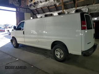 2017 Chevrolet Express Cargo Van with VIN 1GCZGHFG1H1113726, listed as a Copart auction lot 81148894 with 0 mi miles and Salvage Title. Bid and sale history available at carsss.com. Image 2.