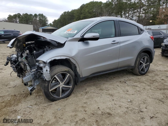 2022 Honda HR-V EX-L with VIN 3CZRU6H7XNM742680, listed as a Copart auction lot 42878165 with 68,773 mi miles and Salvage Title. Bid and sale history available at carsss.com. Image 1.