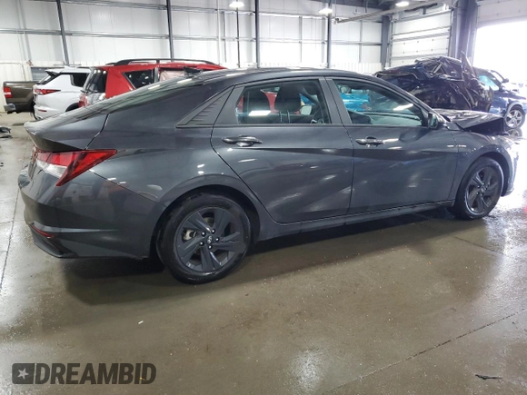 2021 Hyundai Elantra SEL z VIN 5NPLM4AG4MH008079, wystawiony jako Copart lot #63850714 z przebiegiem 19 302 mil mil oraz Szkoda całkowita • Salvage title. Historia ofert i sprzedaży dostępna na DreamBid. Obrazek 3.