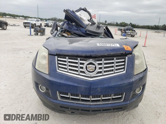 2013 Cadillac SRX Premium Collection with VIN 3GYFNEE3XDS587070, listed as a Copart auction lot 53607375 with Not provided miles and Salvage title. Bid and sale history available at DreamBid. Image 5.