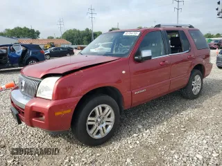 2008 Mercury Mountaineer Premier z VIN 4M2EU48E08UJ00650, wystawiony jako Copart lot #65764755 z przebiegiem 153 287 mil mil oraz Szkoda całkowita • Salvage title. Historia ofert i sprzedaży dostępna na DreamBid. Obrazek 1.