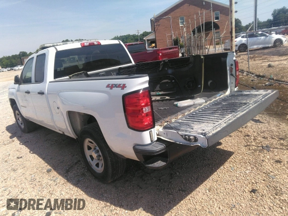 2017 Chevrolet Silverado 1500 Work Truck with VIN 1GCVKNEH5HZ255472, listed as a IAAI auction lot 39593139 with 116,806 mi miles. Bid and sale history available at carsss.com. Image 3.