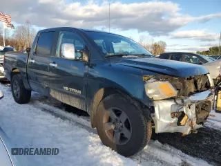 2005 Nissan Titan LE with VIN 1N6AA07B75N525086, listed as a Copart auction lot 44036025 with 169,175 mi miles and Salvage Title. Bid and sale history available at carsss.com. Image 4.