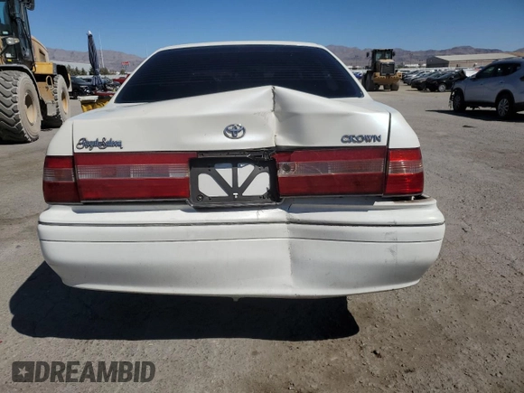 1996 Toyota Crown z VIN JZS1550042389, wystawiony jako Copart lot #68698234 z przebiegiem 117 283 mil mil oraz Szkoda całkowita • Salvage title. Historia ofert i sprzedaży dostępna na DreamBid. Obrazek 6.