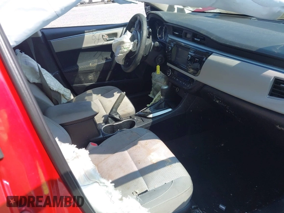 2015 Toyota Corolla L z VIN 2T1BURHE6FC384477, wystawiony jako IAAI lot #42418980 z przebiegiem 142 940 mil mil oraz . Historia ofert i sprzedaży dostępna na DreamBid. Obrazek 5.
