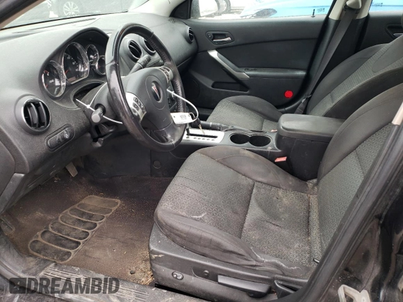 2010 Pontiac G6 1SB z VIN 1G2ZA5E09A4119917, wystawiony jako Copart lot #46852545 z przebiegiem 155 996 mil mil oraz Szkoda całkowita • Salvage title. Historia ofert i sprzedaży dostępna na DreamBid. Obrazek 7.