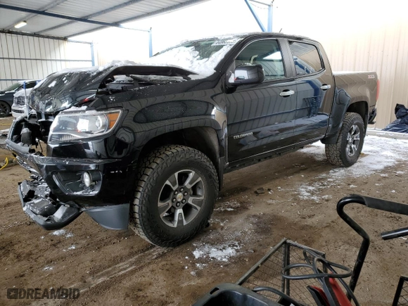 2016 Chevrolet Colorado 4WD Z71 with VIN 1GCGTDE32G1123917, listed as a Copart auction lot 44862055 with 71,202 mi miles and Salvage Title. Bid and sale history available at carsss.com. Image 1.