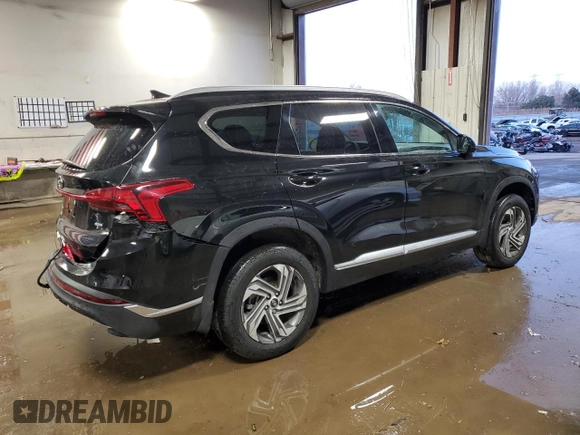 2022 Hyundai Santa Fe SEL with VIN 5NMS2DAJ9NH470987, listed as a Copart auction lot 68364162 with 6,358 mi miles. Bid and sale history available at carsss.com. Image 3.
