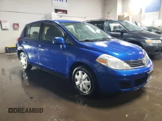 2008 Nissan Versa 1.8 S with VIN 3N1BC13E28L351166, listed as a Copart auction lot 47048055 with 150,840 mi miles and Salvage Title. Bid and sale history available at carsss.com. Image 4.