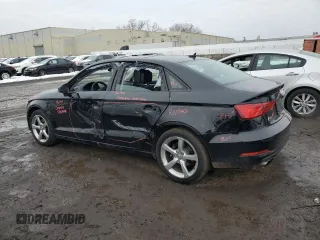 2015 Audi A3 1.8T Premium with VIN WAUACGFF0F1009667, listed as a Copart auction lot 45023015 with 104,128 mi miles and Salvage Title. Bid and sale history available at carsss.com. Image 2.