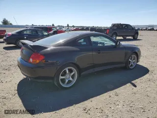 2004 Hyundai Tiburon GT with VIN KMHHN65F94U113699, listed as a Copart auction lot 53858355 with 221,999 mi miles and Salvage Title. Bid and sale history available at carsss.com. Image 3.