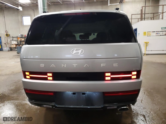 2024 Hyundai Santa Fe SEL with VIN 5NMP2DGL5RH031970, listed as a Copart auction lot 45596965 with 15,765 mi miles and Clean Title. Bid and sale history available at carsss.com. Image 6.