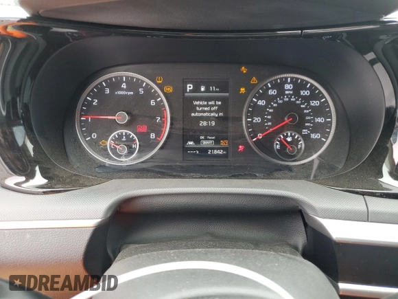 2024 Kia K5 LXS with VIN 5XXG14J20RG260185, listed as a Copart auction lot 48746065 with 21,842 mi miles and Salvage Title. Bid and sale history available at carsss.com. Image 9.