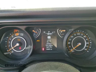 2024 Jeep Wrangler Sport S with VIN 1C4PJXDG1RW277777, listed as a Copart auction lot 49437045 with 10,405 mi miles and Salvage title. Bid and sale history available at DreamBid. Image 9.