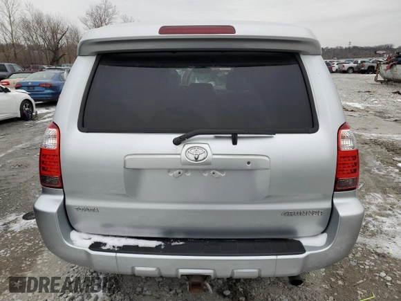 2006 Toyota 4Runner Limited with VIN JTEBU17R860093569, listed as a Copart auction lot 45390305 with 263,171 mi miles and Salvage Title. Bid and sale history available at carsss.com. Image 6.