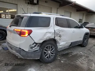 2017 GMC Acadia SLT with VIN 1GKKNULSXHZ224015, listed as a Copart auction lot 42395025 with 118,112 mi miles and Salvage Title. Bid and sale history available at carsss.com. Image 3.