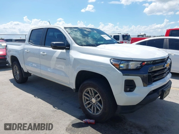 2024 Chevrolet Colorado 4WD LT with VIN 1GCPTCEKXR1125158, listed as a IAAI auction lot 42490696 with 19,647 mi miles and . Bid and sale history available at DreamBid. Image 1.