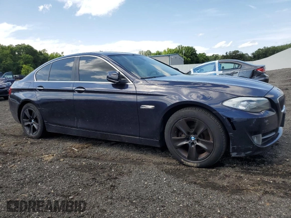 2013 BMW 5 Series 528i xDrive with VIN WBAXH5C58DDW16326, listed as a Copart auction lot 61610565 with Not provided miles and Clean title. Bid and sale history available at DreamBid. Image 4.