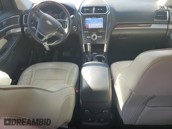 2018 Ford Explorer Platinum with VIN 1FM5K8HT5JGC38878, listed as a Copart auction lot 46522295 with 81,768 mi miles and Salvage Title. Bid and sale history available at DreamBid. Image 8.
