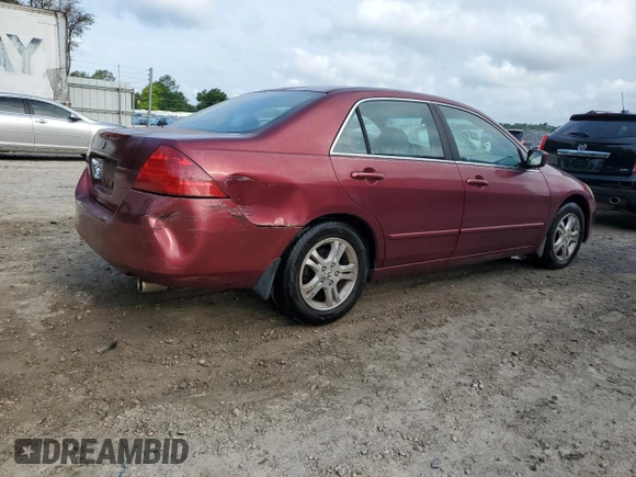 2006 Honda Accord LX SE with VIN 1HGCM56336A017637, listed as a Copart auction lot 57295905 with 171,499 mi miles and Salvage title. Bid and sale history available at DreamBid. Image 3.