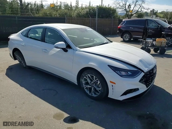 2022 Hyundai Sonata SEL with VIN KMHL64JA6NA205992, listed as a Copart auction lot 50909535 with 13,233 mi miles and Salvage Title. Bid and sale history available at carsss.com. Image 11.