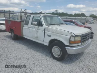 1996 Ford F-250 with VIN 1FTHX25HXTEA92699, listed as a Copart auction lot 58211345 with 396,760 mi miles and Clean title. Bid and sale history available at DreamBid. Image 4.