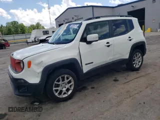2017 Jeep Renegade Latitude z VIN ZACCJBBB0HPE65744, wystawiony jako Copart lot #56294775 z przebiegiem 161 187 mil mil oraz Szkoda całkowita • Salvage title. Historia ofert i sprzedaży dostępna na DreamBid. Obrazek 1.