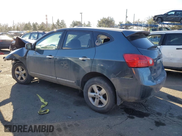 2013 Nissan Rogue S with VIN JN8AS5MV8DW660991, listed as a Copart auction lot 47383145 with 127,382 mi miles and Salvage Title. Bid and sale history available at DreamBid. Image 2.
