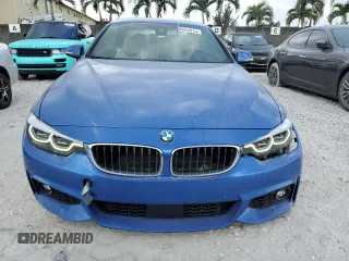 2018 BMW 4 Series 430i xDrive with VIN WBA4Z3C53JEC56749, listed as a Copart auction lot 45543915 with 34,901 mi miles and Salvage Title. Bid and sale history available at DreamBid. Image 5.