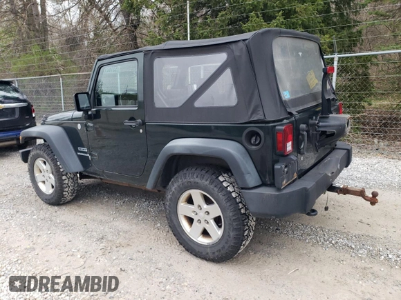2011 Jeep Wrangler Sport with VIN 1J4AA2D18BL505697, listed as a Copart auction lot 53162175 with 144,024 mi miles and Clean Title. Bid and sale history available at carsss.com. Image 2.