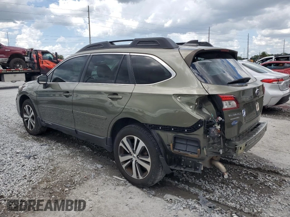2018 Subaru Outback Limited with VIN 4S4BSANCXJ3273163, listed as a Copart auction lot 60639445 with 68,261 mi miles and Salvage title. Bid and sale history available at DreamBid. Image 2.