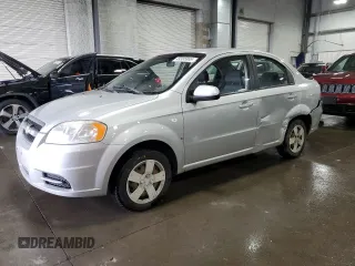 2007 Chevrolet Aveo LS z VIN KL1TD56657B162044, wystawiony jako Copart lot #49995865 z przebiegiem 124 610 mil mil oraz Szkody całkowita. Historia ofert i sprzedaży dostępna na DreamBid. Obrazek 1.