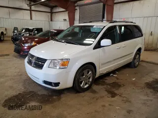 2010 Dodge Grand Caravan Crew with VIN 2D4RN6DX5AR499360, listed as a Copart auction lot 49604025 with 100,222 mi miles and Non Repairable. Bid and sale history available at DreamBid. Image 1.