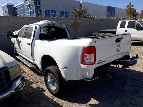 2024 Ram 3500 Big Horn with VIN 3C63RRHL1RG108097, listed as a Copart auction lot 75737074 with 16,221 mi miles and Non Repairable. Bid and sale history available at carsss.com. Image 2.