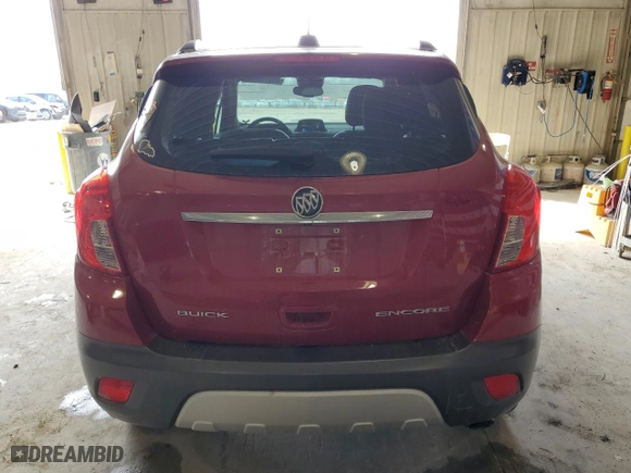 2016 Buick Encore with VIN KL4CJASB6GB614770, listed as a Copart auction lot 49974895 with 72,490 mi miles and Salvage Title. Bid and sale history available at carsss.com. Image 6.