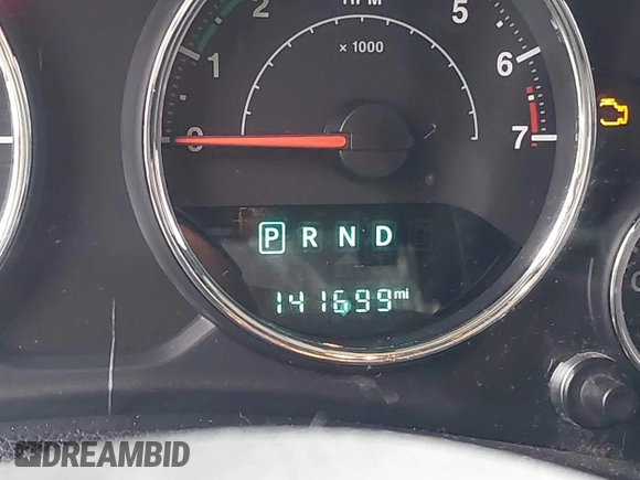 2014 Jeep Wrangler Unlimited Sport with VIN 1C4BJWDG4EL319259, listed as a IAAI auction lot 41494299 with 141,699 mi miles. Bid and sale history available at carsss.com. Image 15.