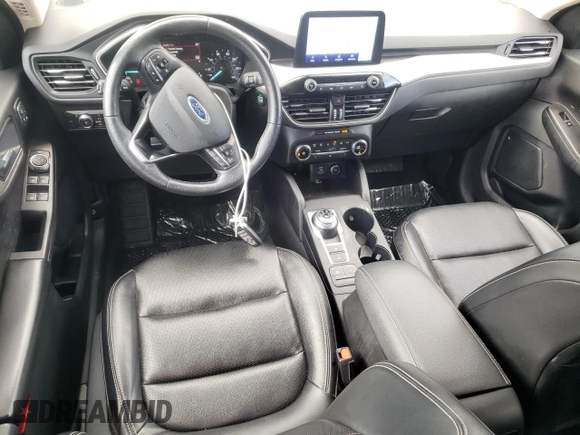 2020 Ford Escape SEL с VIN 1FMCU9H63LUC52655, выставлен на аукционе Copart как лот 64839554 с пробегом 34 404 миль миль и Списание • Salvage title. История ставок и продаж доступна на DreamBid. Изображение 8.