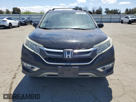 2015 Honda CR-V EX with VIN 2HKRM3H59FH504815, listed as a Copart auction lot 54885625 with 139,280 mi miles and Salvage Title. Bid and sale history available at carsss.com. Image 5.