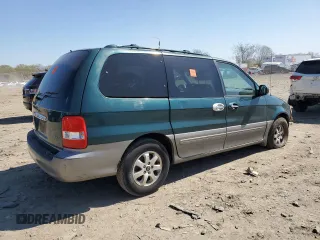 2004 Kia Sedona LX with VIN KNDUP131746564626, listed as a Copart auction lot 52408985 with 120,840 mi miles and Salvage Title. Bid and sale history available at carsss.com. Image 3.