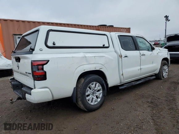 2023 Nissan Frontier SV with VIN 1N6ED1FK6PN641365, listed as a Copart auction lot 86565574 with 18,968 mi miles and Salvage Title. Bid and sale history available at carsss.com. Image 3.