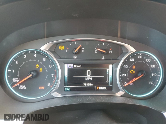 2018 Chevrolet Traverse High Country with VIN 1GNEVKKW7JJ131871, listed as a Copart auction lot 48551514 with 78,169 mi miles. Bid and sale history available at carsss.com. Image 9.