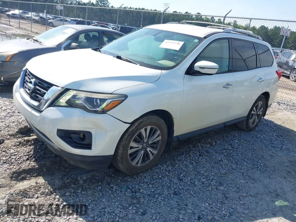 2017 Nissan Pathfinder Platinum with VIN 5N1DR2MN9HC601874, listed as a IAAI auction lot 42275736 with 169,467 mi miles and . Bid and sale history available at DreamBid. Image 2.
