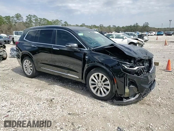 2020 Cadillac XT6 FWD Premium Luxury with VIN 1GYKPCRSXLZ104502, listed as a Copart auction lot 47808125 with 97,053 mi miles and Salvage Title. Bid and sale history available at carsss.com. Image 14.