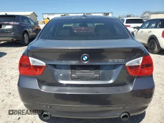 2007 BMW 3 Series 335i with VIN WBAVB735X7PA87939, listed as a Copart auction lot 50524455 with 82,654 mi miles and Salvage Title. Bid and sale history available at carsss.com. Image 6.