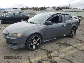 2008 Mitsubishi Lancer GTS with VIN JA3AU86U78U013106, listed as a Copart auction lot 49098135 with 228,064 mi miles and Salvage Title. Bid and sale history available at carsss.com. Image 1.