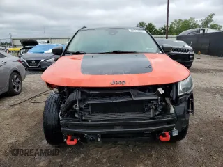 2021 Jeep Compass Trailhawk с VIN 3C4NJDDB5MT589223, выставлен на аукционе Copart как лот 65392765 с пробегом 141 919 миль миль и Чистый • Clean title. История ставок и продаж доступна на DreamBid. Изображение 5.