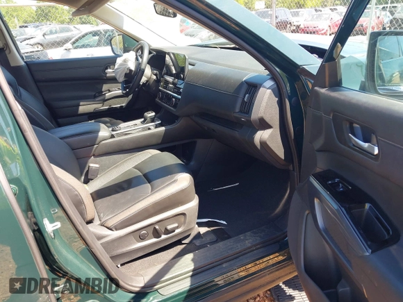 2023 Nissan Pathfinder SL with VIN 5N1DR3CC0PC229314, listed as a IAAI auction lot 42187179 with 44,159 mi miles and . Bid and sale history available at DreamBid. Image 5.