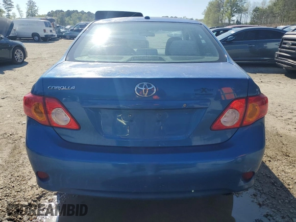 2009 Toyota Corolla with VIN 1NXBU40E49Z068769, listed as a Copart auction lot 52439385 with 224,977 mi miles and Salvage Title. Bid and sale history available at carsss.com. Image 6.